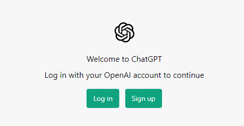 ChatGPT Openai Login Registierung
